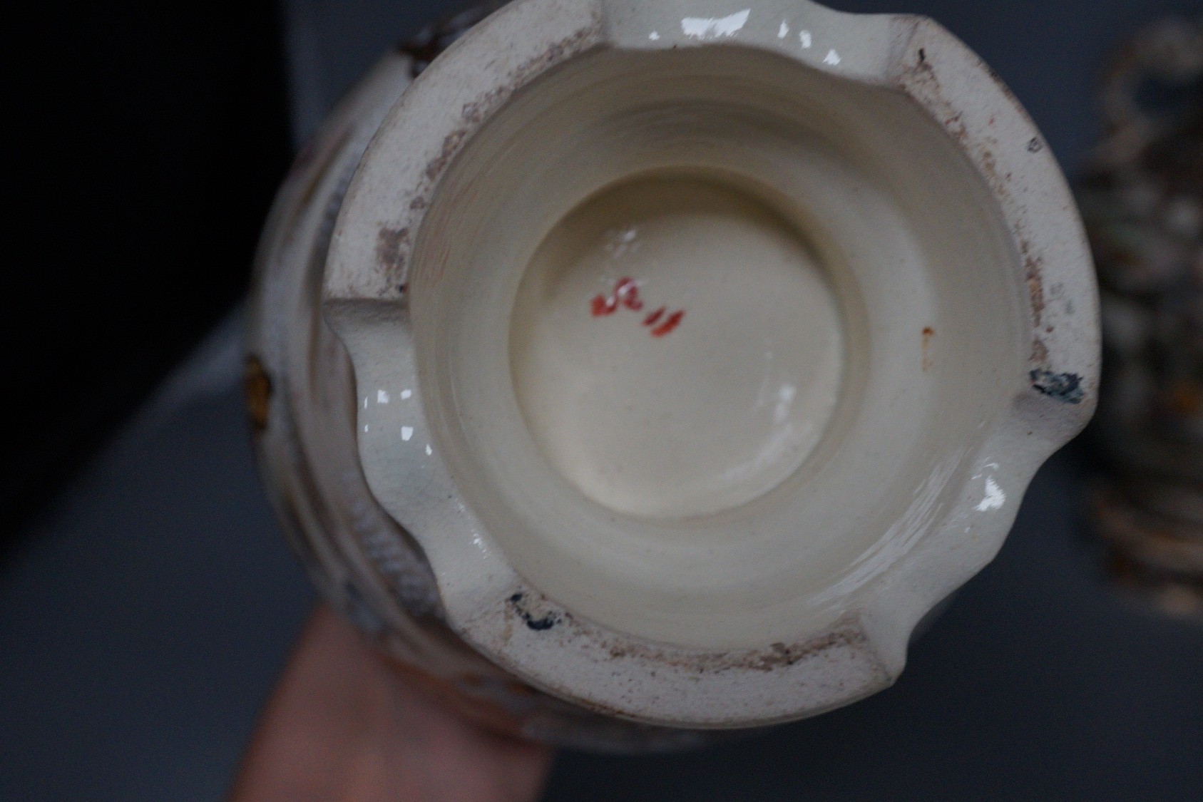 A pair of Japanese satsuma pottery vases, 30.5 cm high